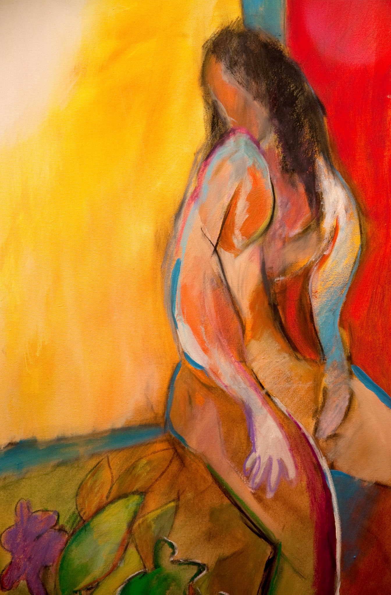 Figurative painting.
